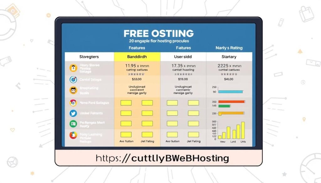 Free hosting providers comparison