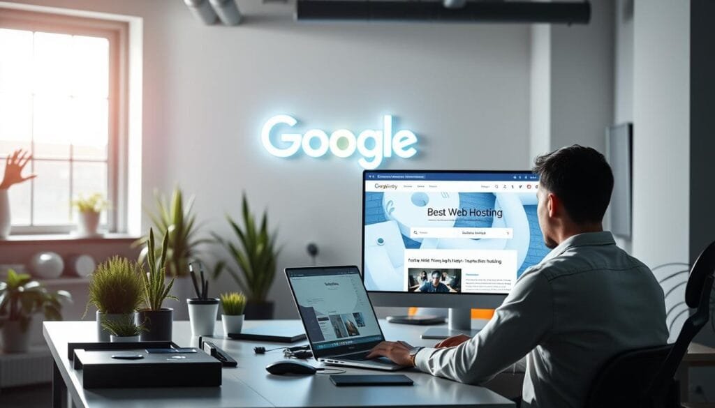 domain hosting on google