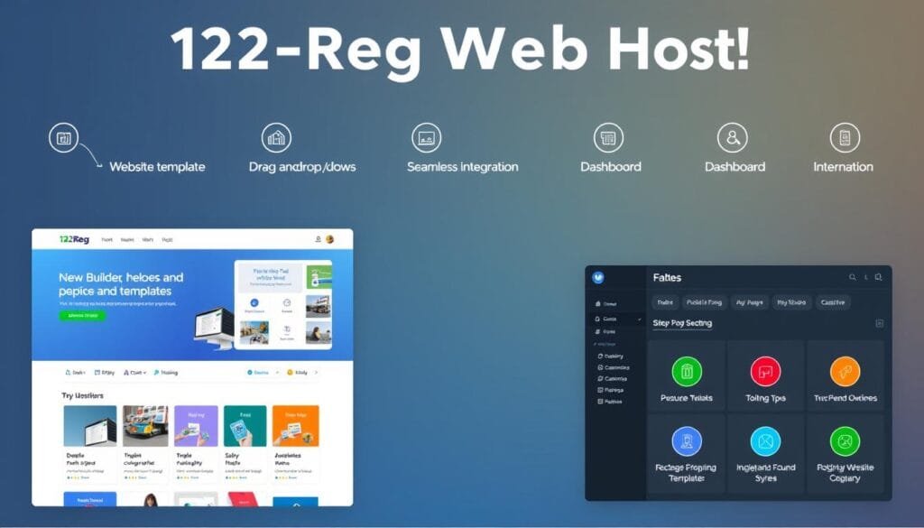 123-reg website building tools