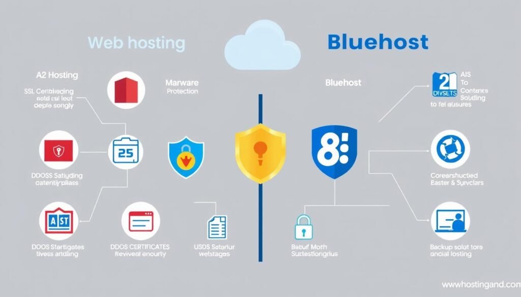 Web Hosting Security Features Comparison