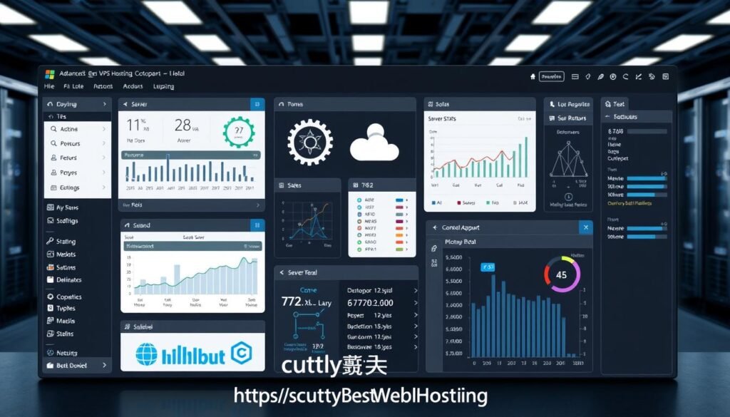 Windows VPS hosting control panel